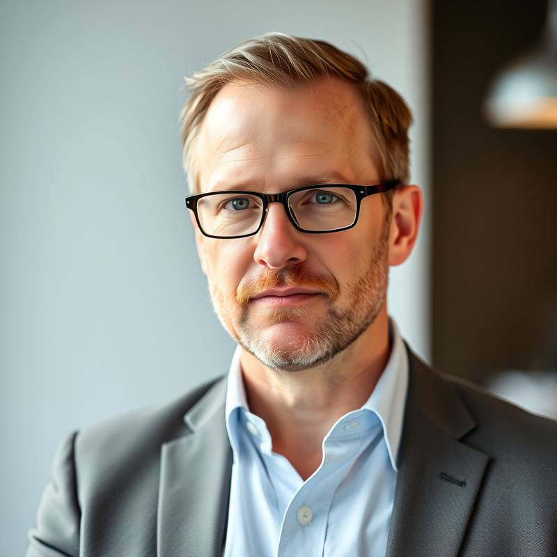 Portræt af Anders Jensen, grundlægger og hovedinstruktør